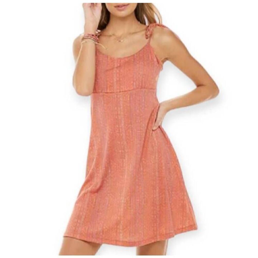 SO PEACH BABYDOLL DRESS SZ.M EUC.